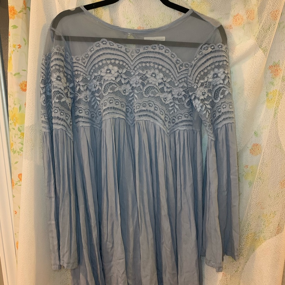 Light blue dress